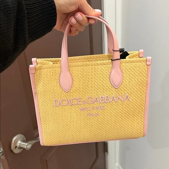 Dolce & Gabbana Straw Handbag - Picture 2 of 4